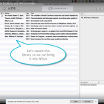 Importing EndNote to NVivo for MAC